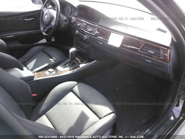 WBAPL33559A404348 - 2009 BMW 335 XI BLACK photo 5