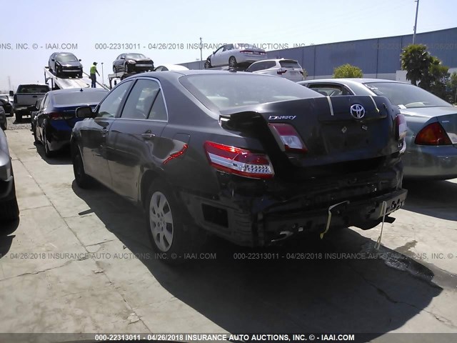 4T1BF3EK9AU109369 - 2010 TOYOTA CAMRY SE/LE/XLE 灰色 照片 3