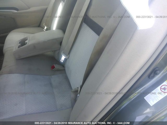 4T1BF1FKXCU597558 - 2012 TOYOTA CAMRY SE/LE/XLE GRAY photo 8