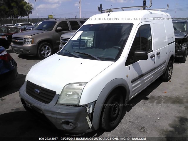 NM0LS7AN8BT048340 - 2011 FORD TRANSIT CONNECT XL WHITE photo 2