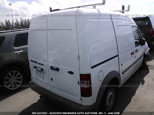 NM0LS7AN8BT048340 - 2011 FORD TRANSIT CONNECT XL WHITE photo 4