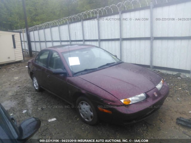 1G8ZH54852Z127199 - 2002 SATURN SL1 MAROON photo 1