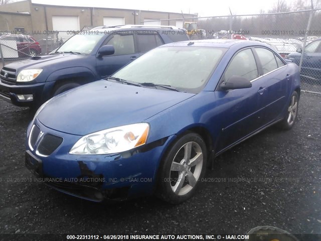 1G2ZM571964221805 - 2006 PONTIAC G6 GTP BLUE photo 2