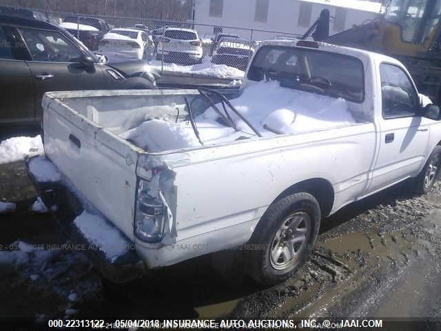 5TENL42N91Z808331 - 2001 TOYOTA TACOMA WHITE photo 6