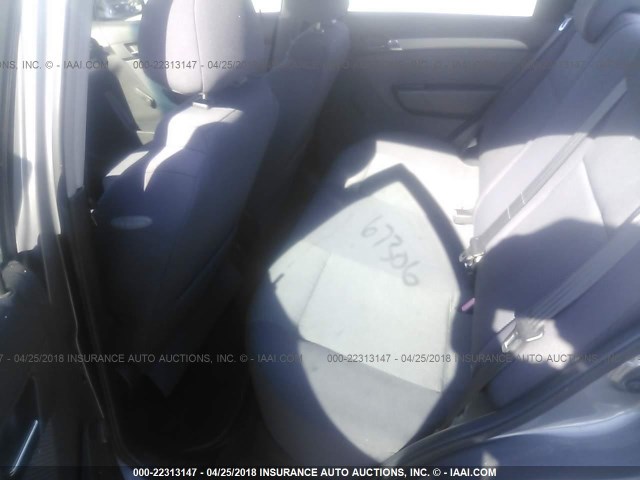 KL1TD56648B143356 - 2008 CHEVROLET AVEO LS GRAY photo 8