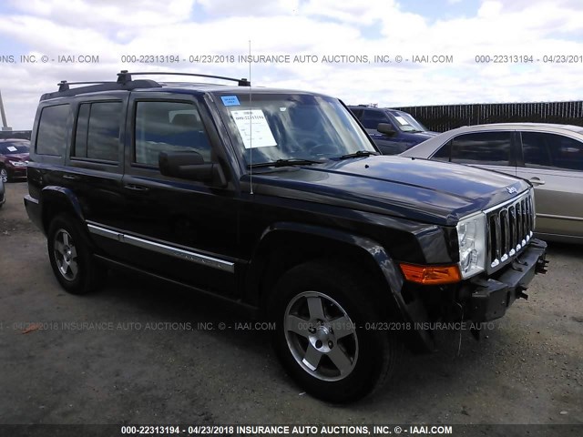 1J4RG4GK9AC131651 - 2010 JEEP COMMANDER SPORT BLACK photo 1