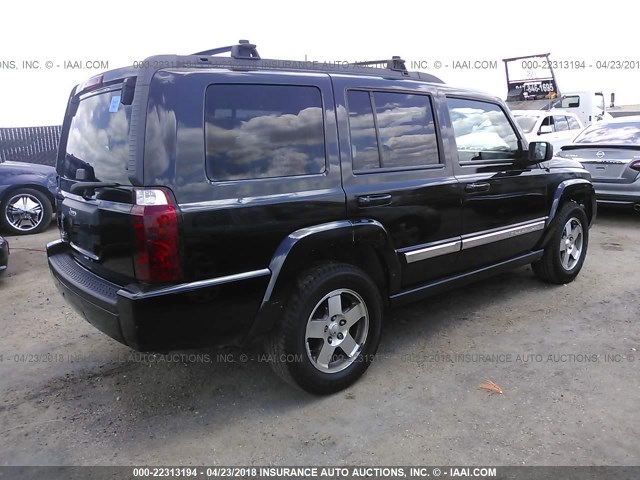 1J4RG4GK9AC131651 - 2010 JEEP COMMANDER SPORT შავი ფოტო 4