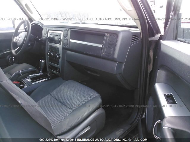 1J4RG4GK9AC131651 - 2010 JEEP COMMANDER SPORT შავი ფოტო 5