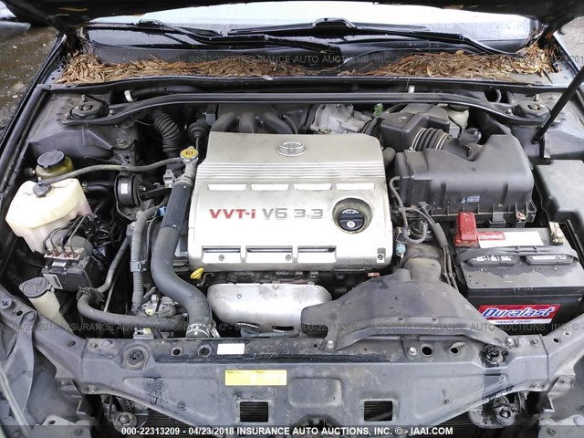 4T1CA38P66U076221 - 2006 TOYOTA CAMRY SOLARA SE/SLE შავი ფოტო 10
