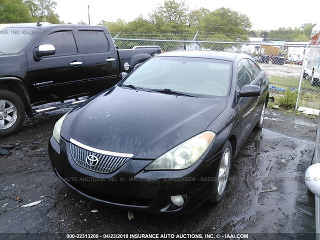 4T1CA38P66U076221 - 2006 TOYOTA CAMRY SOLARA SE/SLE შავი ფოტო 2