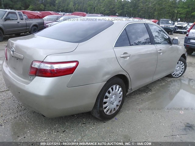 4T1BE46KX9U873377 - 2009 TOYOTA CAMRY SE/LE/XLE GOLD photo 4