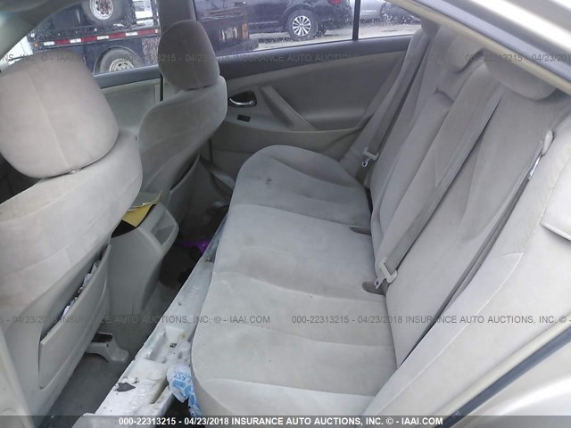 4T1BE46KX9U873377 - 2009 TOYOTA CAMRY SE/LE/XLE Золотой фото 8