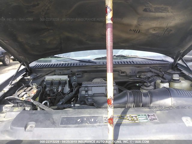 1FMPU15585LA16428 - 2005 FORD EXPEDITION XLT 灰色 照片 10
