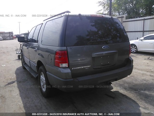 1FMPU15585LA16428 - 2005 FORD EXPEDITION XLT 灰色 照片 3