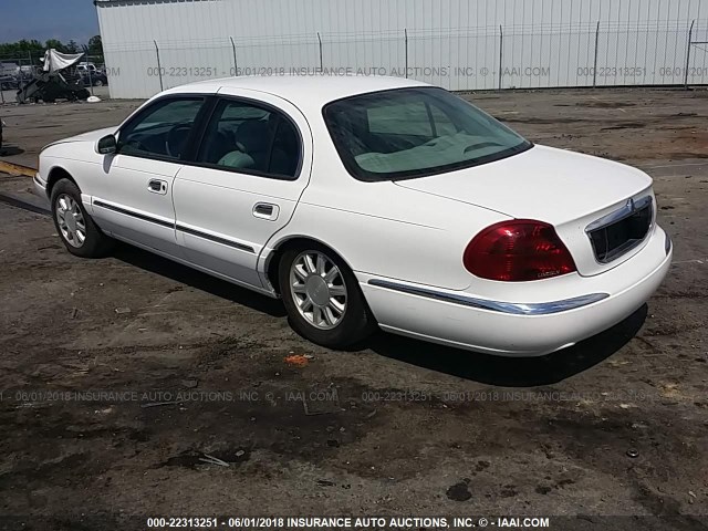 1LNHM97V81Y649167 - 2001 LINCOLN CONTINENTAL  Weiß Foto 3