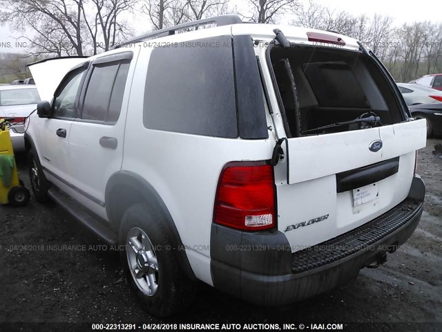 1FMZU72K24ZA72155 - 2004 FORD EXPLORER XLS/XLS SPORT WHITE photo 3