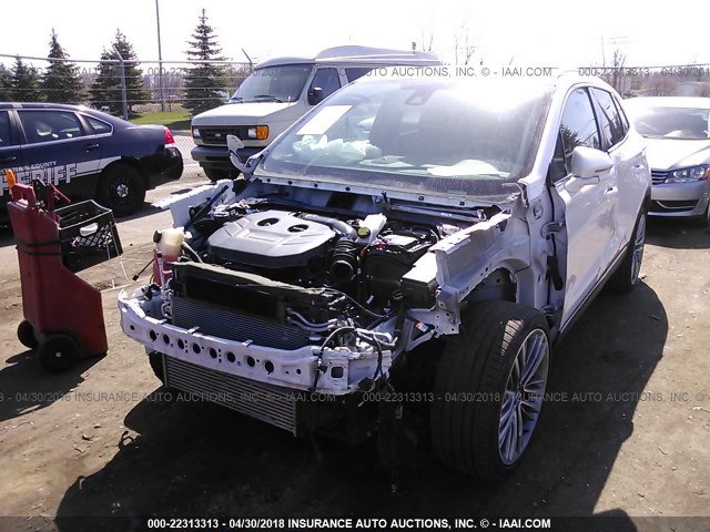 5LMTJ2AH2FUJ42306 - 2015 LINCOLN MKC 白色 照片 2