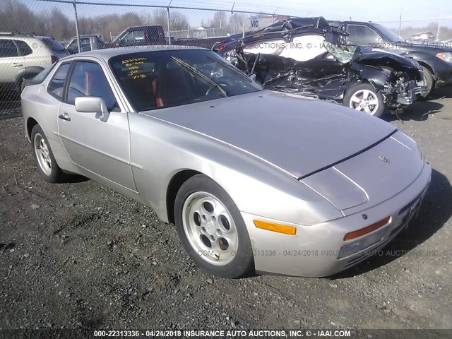 WP0AA0954GN154028 - 1986 PORSCHE 944 SILVER photo 1