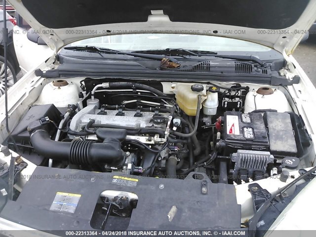 1G1ZS58F17F109302 - 2007 CHEVROLET MALIBU LS 白色 照片 10