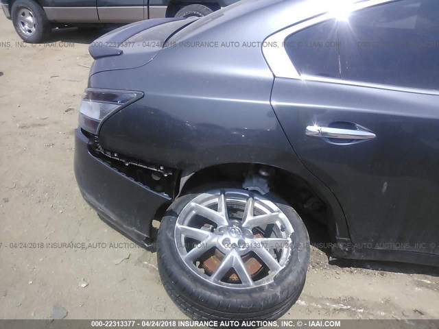 1N4AA5AP3AC821285 - 2010 NISSAN MAXIMA S/SV GRAY photo 6