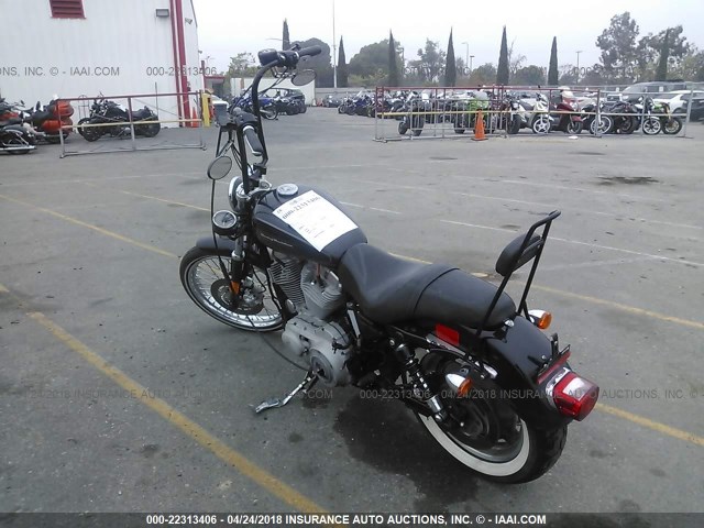 1HD4CP2139K400674 - 2009 HARLEY-DAVIDSON XL883 C BLACK photo 3