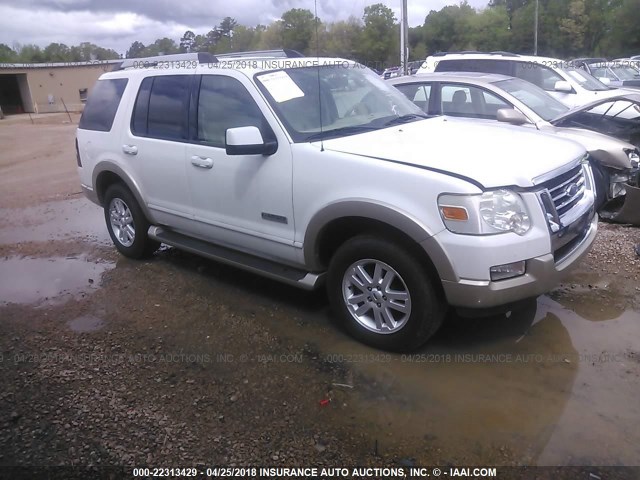 1FMEU64E26UA61009 - 2006 FORD EXPLORER EDDIE BAUER WHITE photo 1