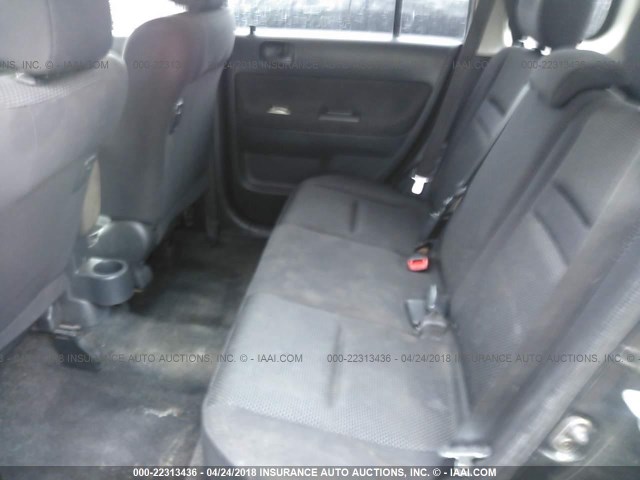 JTLKT324064040618 - 2006 TOYOTA SCION XB შავი ფოტო 8