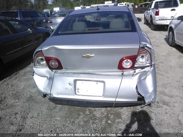1G1ZB5E12BF124702 - 2011 CHEVROLET MALIBU LS SILVER photo 6