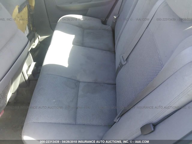 1G1ZB5E12BF124702 - 2011 CHEVROLET MALIBU LS SILVER photo 8