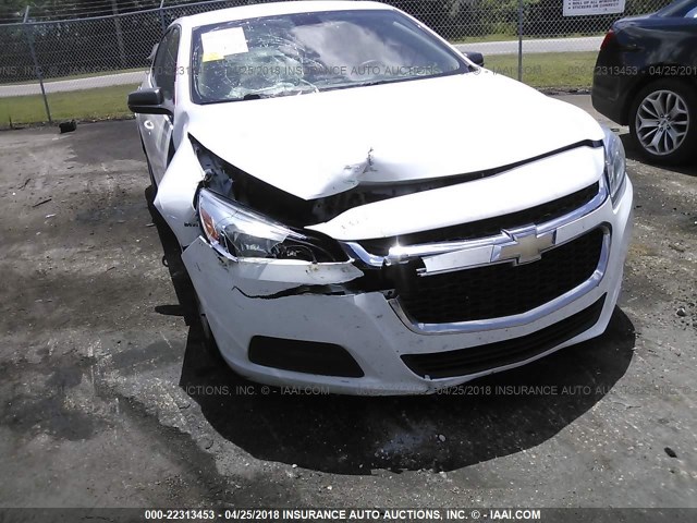 1G11B5SL6EF206567 - 2014 CHEVROLET MALIBU LS 白色 照片 6