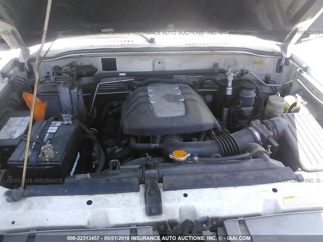 JACDJ58X017J04234 - 2001 ISUZU TROOPER S/LS/LIMITED 白色 照片 10