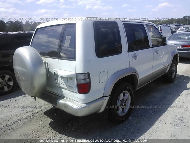 JACDJ58X017J04234 - 2001 ISUZU TROOPER S/LS/LIMITED 白色 照片 4