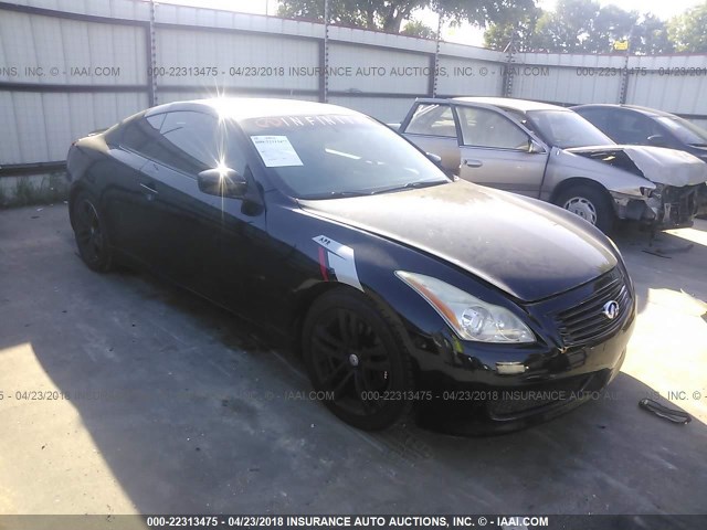 JNKCV64EX8M103467 - 2008 INFINITI G37 JOURNEY/SPORT BLACK photo 1