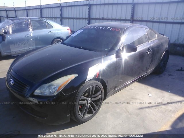 JNKCV64EX8M103467 - 2008 INFINITI G37 JOURNEY/SPORT BLACK photo 2