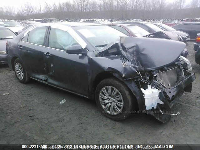 4T1BF1FK1CU119920 - 2012 TOYOTA CAMRY SE/LE/XLE GRAY photo 1