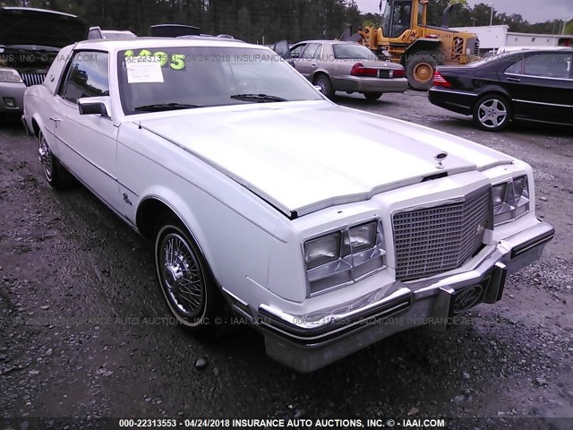 1G4AZ57Y7CE403060 - 1982 BUICK RIVIERA WHITE photo 1