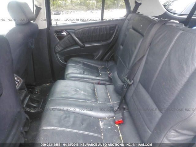 4JGAB54E81A271865 - 2001 MERCEDES-BENZ ML 320 SILVER photo 8