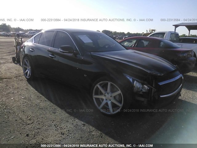 JN1BV7AP5FM342045 - 2015 INFINITI Q50 PREMIUM/SPORT Negro foto 1