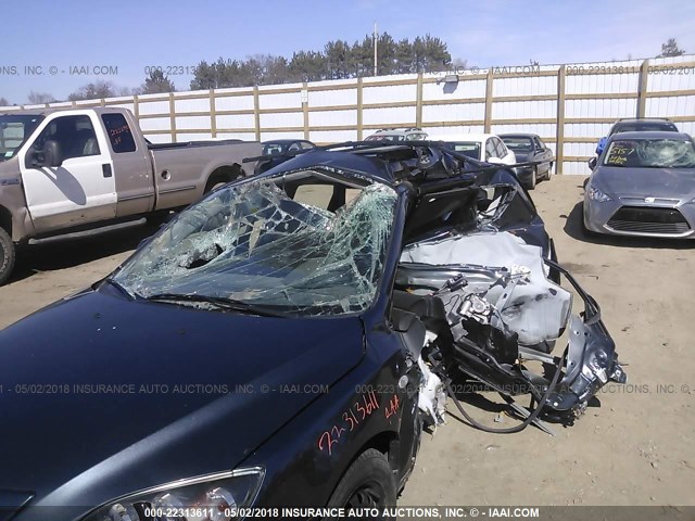 JM1BK343281122650 - 2008 MAZDA 3 HATCHBACK GRAY photo 6