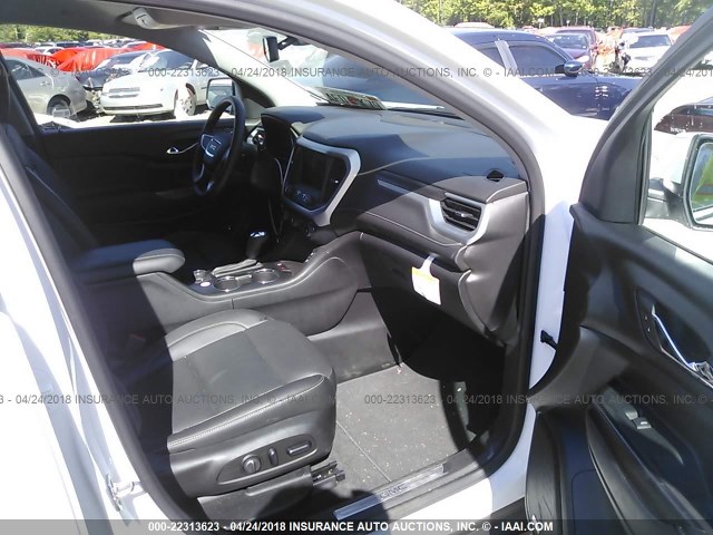 1GKKNMLS4JZ113966 - 2018 GMC ACADIA SLT-1 Biały zdjęcie 5