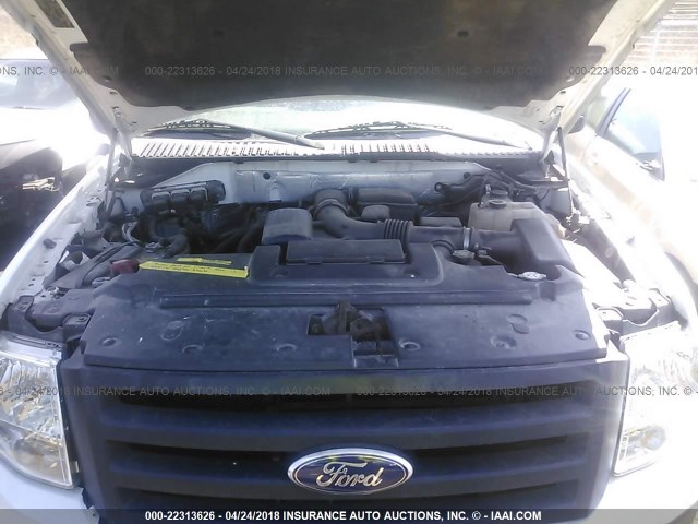 1FMJU1G5XAEB65134 - 2010 FORD EXPEDITION XLT 白色 照片 10