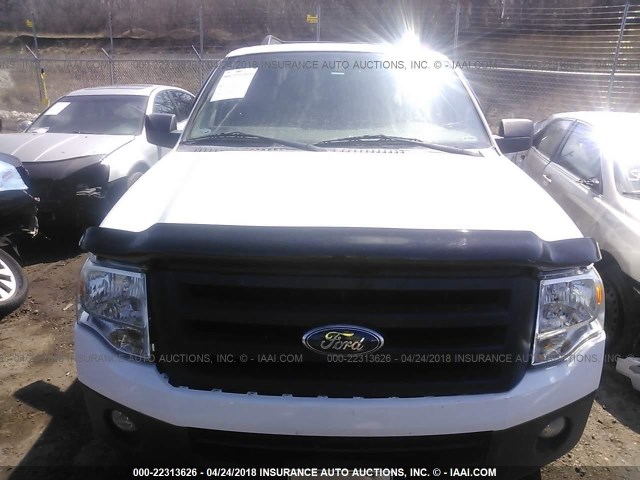 1FMJU1G5XAEB65134 - 2010 FORD EXPEDITION XLT 白色 照片 6