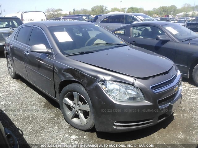 1G1ZC5E01CF225123 - 2012 CHEVROLET MALIBU 1LT 棕色 照片 1