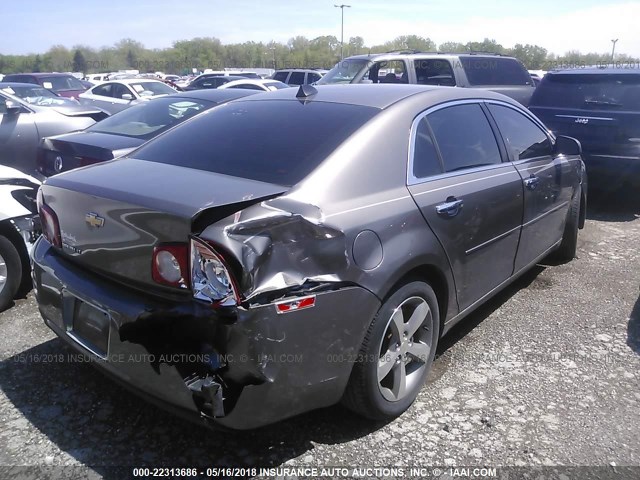 1G1ZC5E01CF225123 - 2012 CHEVROLET MALIBU 1LT 棕色 照片 4