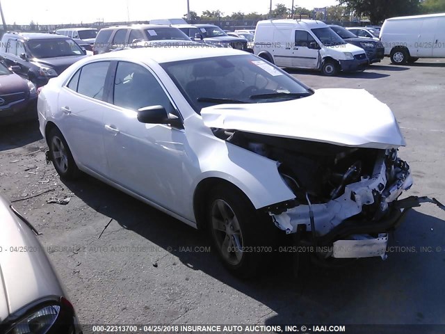 1G11B5SL2FF116589 - 2015 CHEVROLET MALIBU LS WHITE photo 1