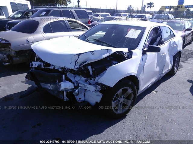 1G11B5SL2FF116589 - 2015 CHEVROLET MALIBU LS WHITE photo 6