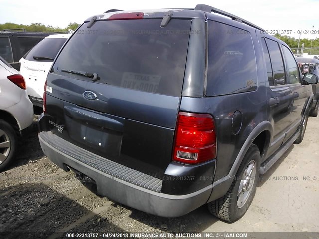 1FMZU63K93ZB24355 - 2003 FORD EXPLORER XLT/XLT SPORT/NBX BLUE photo 4