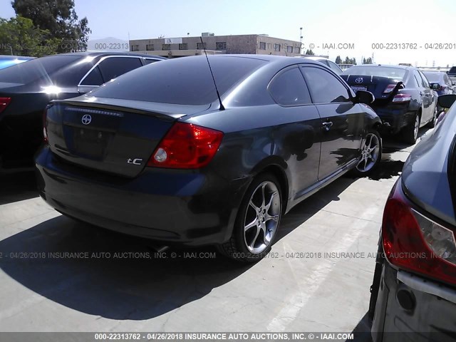 JTKDE167270186091 - 2007 TOYOTA SCION TC ნაცრისფერი ფოტო 4