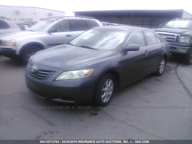 4T1BK46K39U076266 - 2009 TOYOTA CAMRY SE/LE/XLE GRAY photo 2