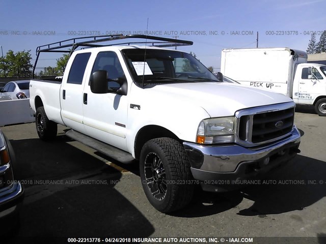 1FTSW31P63EC46045 - 2003 FORD F350 SRW SUPER DUTY WHITE photo 1